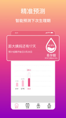 大姨妈生理期提醒安卓版手机软件下载-大姨妈生理期提醒无广告版app下载