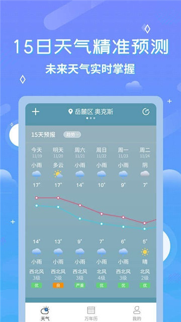 中华天气预报下载2022最新版-中华天气预报无广告手机版下载