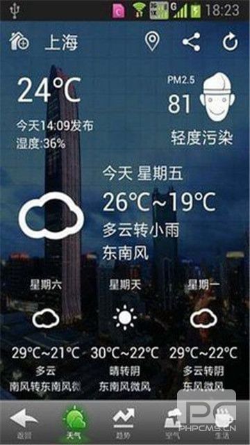 华多天气软件