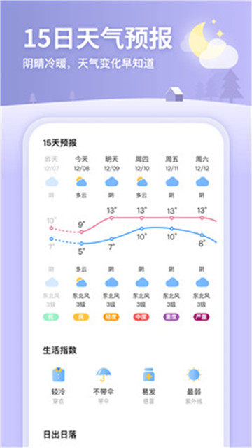 完美天气预报app下载app安装-完美天气预报app最新版下载v1.0.0