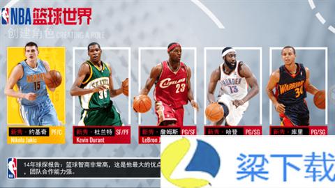 NBA篮球世界测试服